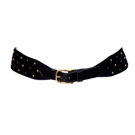 yves saint laurent women's belt|vintage yves saint laurent belt.